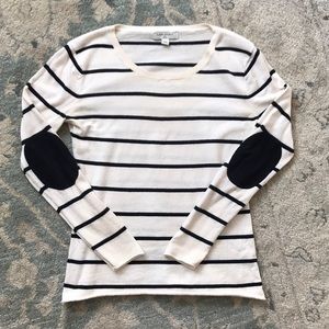 Banana Republic Cotton Stripped Sweater, Petite S